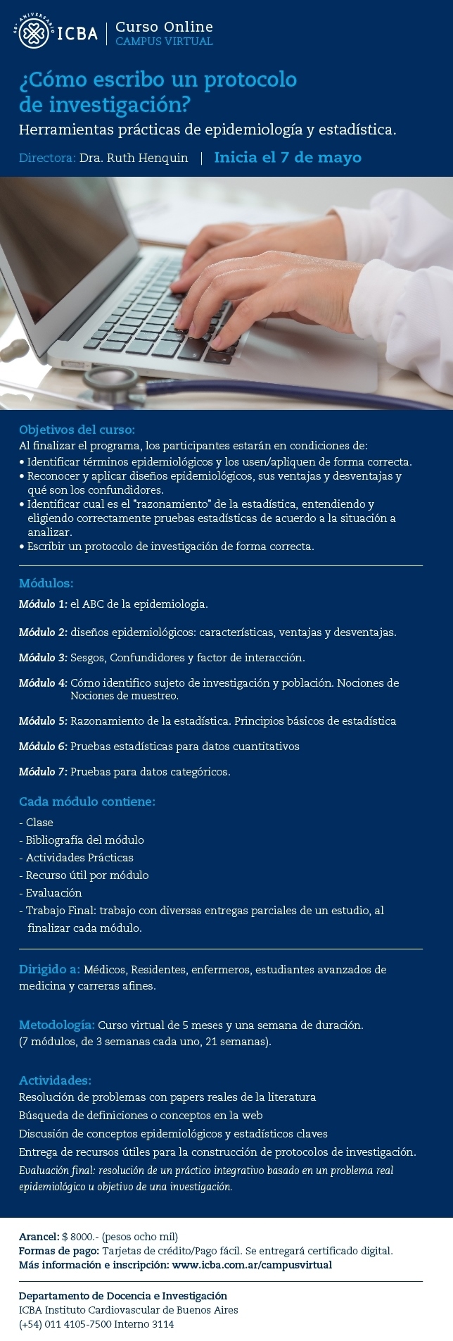 Curso de Protocolos de Investigacion